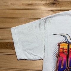 Vintage 2003 Sammy Swindell Racing Sprint Car Sports Autographed T-Shirt Medium