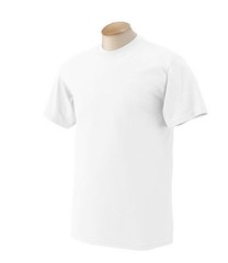 New Men’s Gem Rock Solid White Crew Neck T-Shirt Size Small Brand New!