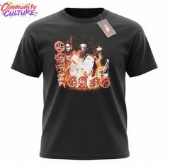 YRN NWT Migos Migo Gang Graphic T-Shirt Black Men’s Size XL Hip Hop Tee
