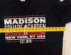 Madison Square Garden Mecca of Boxing Black T-Shirt Men’s Size XL MSG New York