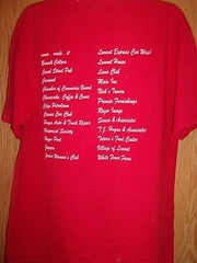 HOT ROD Lemont Legends red L t shirt