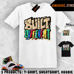 ASneakerZ Tee Shirt Match J’s 7 Miro 2026 Matching Snkr Built Different T-Shirt