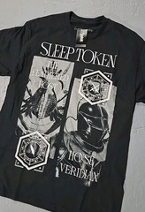 Sleep Token Graphic T-Shirt 4pc Lot Adult SZ Medium (T)