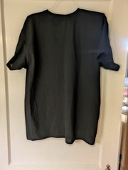 Black Tee Shirt Size Large Pink Machine Wash Cold Dont Call Me 2 Busy 4 U Cell