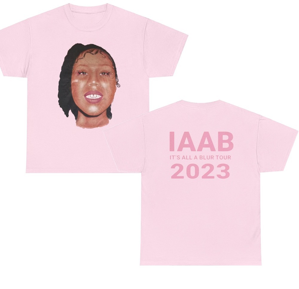 Her Loss Album Cover Heavy Cotton T-Shirt Drake It’s All A Blur Tour 2023 IAAB 2
