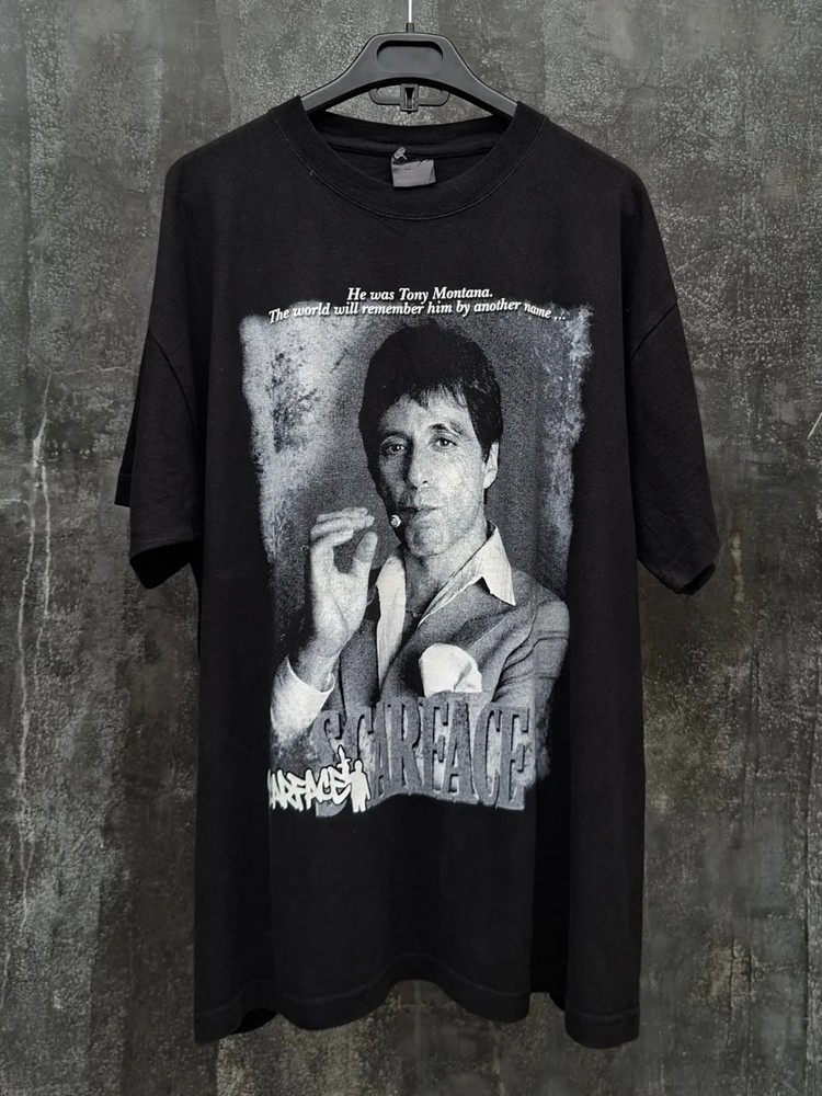 Scarface Tony Montana 2000s T-shirt