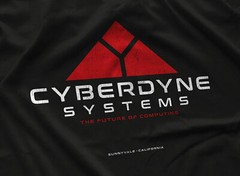 Cyberdyne Systems T-Shirt Black 100% Cotton Skynet Terminator Fan Art S-5XL