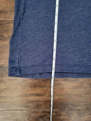 Banana Republic T-Shirt Mens Size S Blue Short Sleeve Cotton Blend Pullover