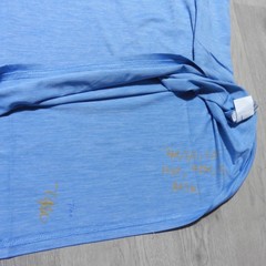 GREYSON Mens M MEDIUM GUIDE SPORT T SHIRT=BAREBONE=PERFORMANCE GOLF TEE BLUE