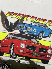 Vintage Pontiac Firebird Trans Am Car Shirt Size L 20 x 28 Tank Top 80s 90s