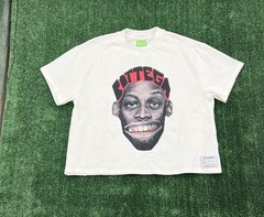 Bottega Desires ‘Rodman’ T-Shirt Mens Size Med White Cropped Style