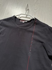 Prada Sport Vintage Faded Mens Red Tab T-Shirt