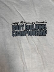 VTG 1999 90’s Hawaiian Strength Body Building Championship Hawai’i T Shirt Sz XL