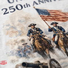 America 250th Anniversary Shirt, Revolutionary War Soldiers Tee, 1776-2026