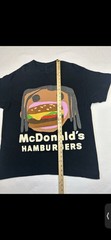 Travis Scott McDonalds Meal Shirt Large Cactus Jack 2020 Graphic Tee Black