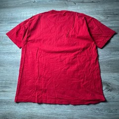 Midwest Embroidery T-Shirt Mens L Red Wisconsin Badgers Embroidered NCA USA Made