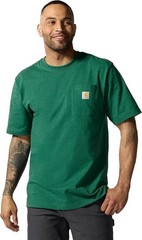 Carhartt Men’s K87 Loose Fit Heavyweight Pocket Work T‑Shirt