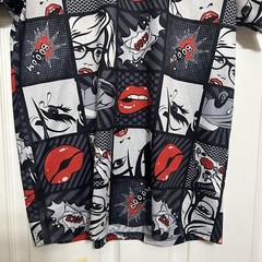 OH SNAP Drill Clothing Co Comic Book T-Shirt Size M (flaws)