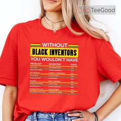Without Black Inventors T-Shirt Black History Month African American Shirt