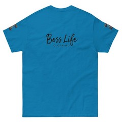 Boss Life african money back signature embroisery sleeve Unisex classic tee