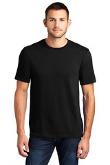 District DT6000 Very Important Plain Tee T Shirt Unisex Slim S M L XL 2XL Black