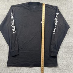 Deathwish Shirt Mens XL Black Logo Graphic Long Sleeve Tee Tagless Skateboard