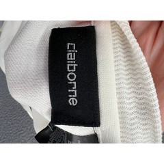Claiborne Shirt Mens Sz L Cream White Modal Blend Short Sleeve Crewneck Tee