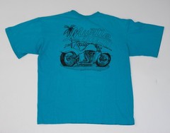 Vintage Biker Rally T-Shirt 90s Single Stitch Harley Myrtle Beach Mens Size XL