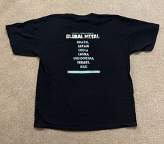 Vintage Global Metal Documentary Movie Promo Tee Shirt – Size XL *RARE*
