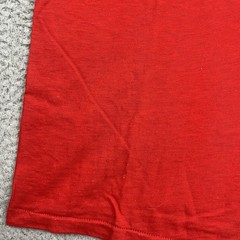 Vintage Corvette Racing Flames Vette Sport Car Red T Shirt Size Large
