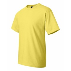 Hanes Men’s and Big Men’s Beefy-T Crew Neck Short Sleeve T-Shirt, Size Large