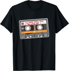 My LOVE feels like 90’s R&B Music MIXTAPE Humor Funny Design T-Shirt