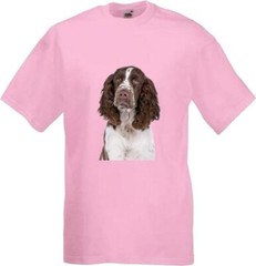 Springer Spaniel Dog Pet Friend Family Novelty T Shirt Various Colours And Sizes