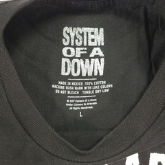 System of a Down Mens Graphic T Shirt Size L Large 36 Eagle Black Band New NWOT