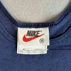 Vintage 80s 90s Nike White Tag Muscle Tank Stringer Mens M Gym Made USA Cotton