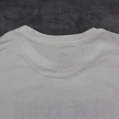 Levi Strauss Shirt Mens L White Short Sleeve Crew Neck Graphic Print Cotton Knit