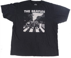 BEATLES Abbey Road t shirt XL official Apple Black White John Paul George Ringo