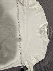 Apt 9 Mens Premier Flex Long Sleeve Henley Shirt White Slub Knit Large EUC