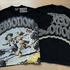 MIXED EMOTION Cotton Loose-Tee Shirt