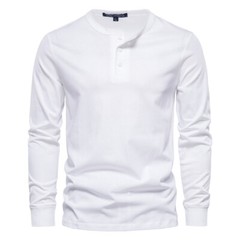 Zonbailon men’s long sleeve solid color crew neck bottomed shirt soft Winter