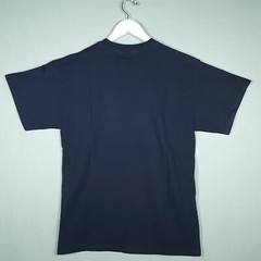 Alstyle Apparel & Active Navy T-Shirt Heavyweight Print Mens Size L