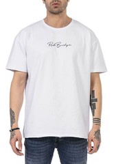 Redbridge Men’s T-Shirt Oversized Wide Cut Basic Signature Front Logo