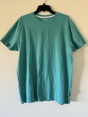 Kenneth Cole Men’s T Shirt Stretch Breathable Soft Cotton Deep Aqua Size Large