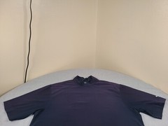 Nike Golf Shirt Mens XL Blue Athletic Dri-Fit Outdoor Comfort Activewear Sports
