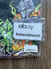Warren Lotas Dragon Ball Z Big Guy Black TShirt SMALL Sold Out LIMITED