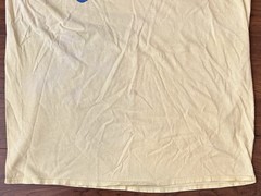 Vintage 1990 SUNY University At Albany NY Orientation Yellow T-Shirt XL USA Made