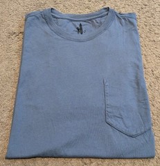 johnnie-o Eagle Oaks Golf & Country Club Tyler Blue Cotton T-Shirt JMST2200 Mens