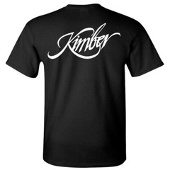 Kimber Guns Firearms Men’s Black T-Shirt Size S to 5XL