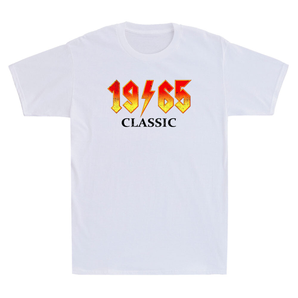 Vintage 1965 Classic Rock Legend 60 Year Old 60th Birthday Retro Men’s T-Shirt