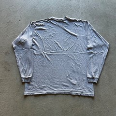 Vintage 90s Ski Santa Fe Long Sleeve Shirt Size XL Gray USA Made